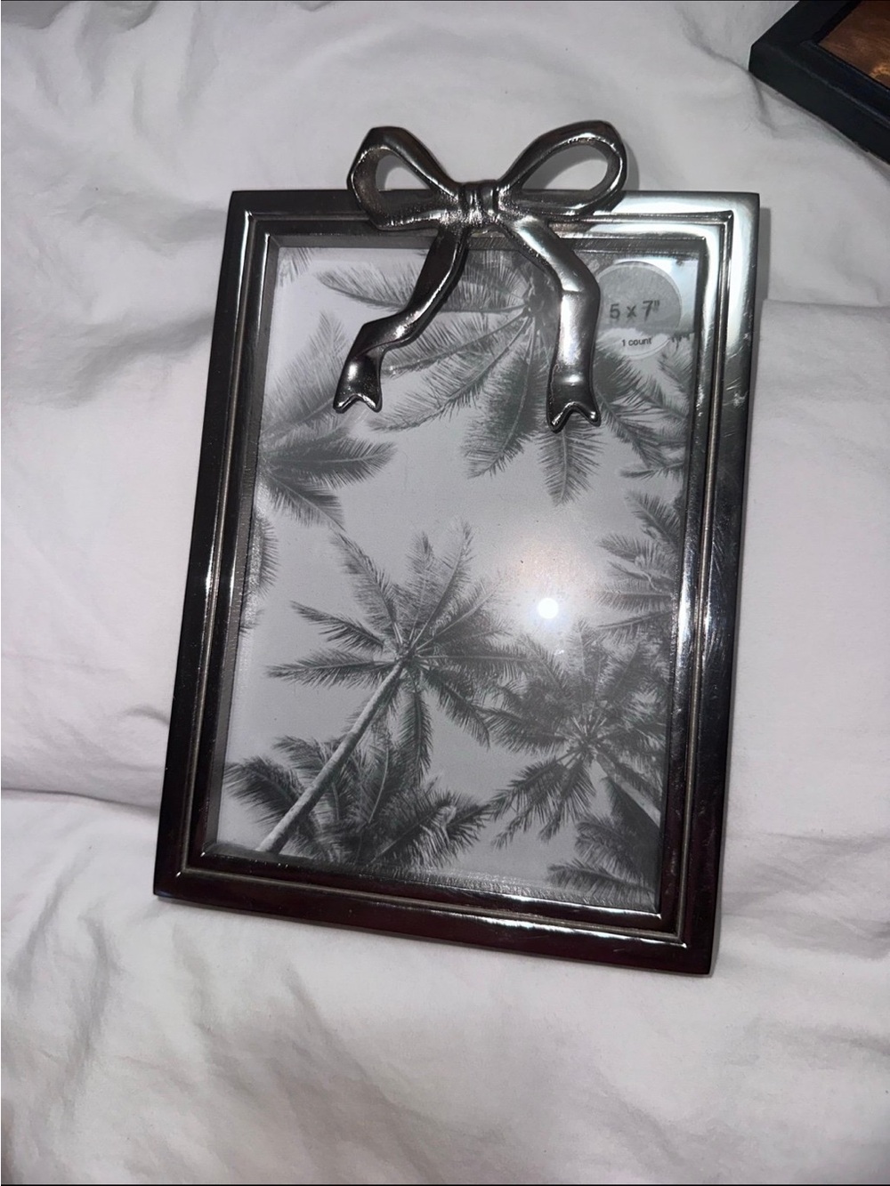 Silver Frame and Candle Stick Bundle